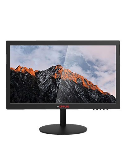 CP PLUS 19-Inch LED Monitor with 1600×900P | Supports 1 HDMI & 1 VGA Input | 5ms Fast Response time with no Image blurring | 16.7 Million Colors | Slim Design